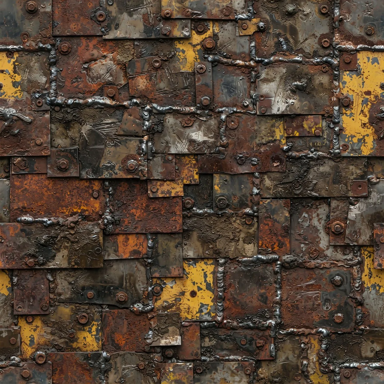 Metal Rust PBR Texture Pack №7  (8K Resolution, tileable) — PBR texture
