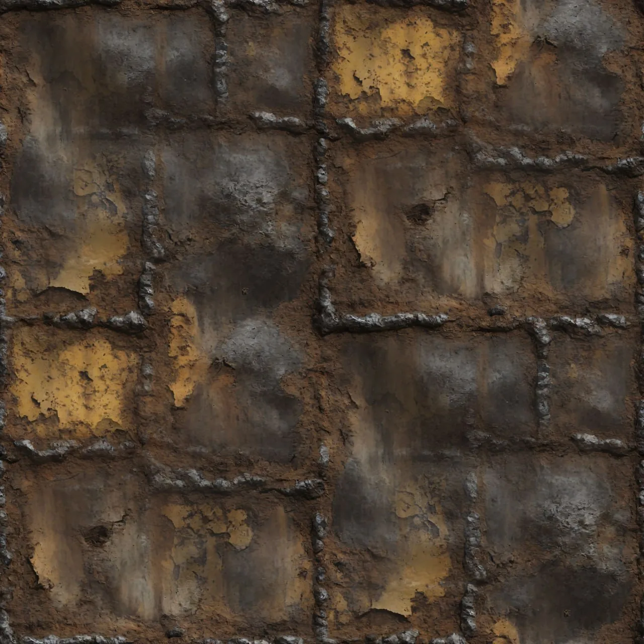 Metal Rust PBR Texture Pack №10  (8K Resolution, tileable) — PBR texture