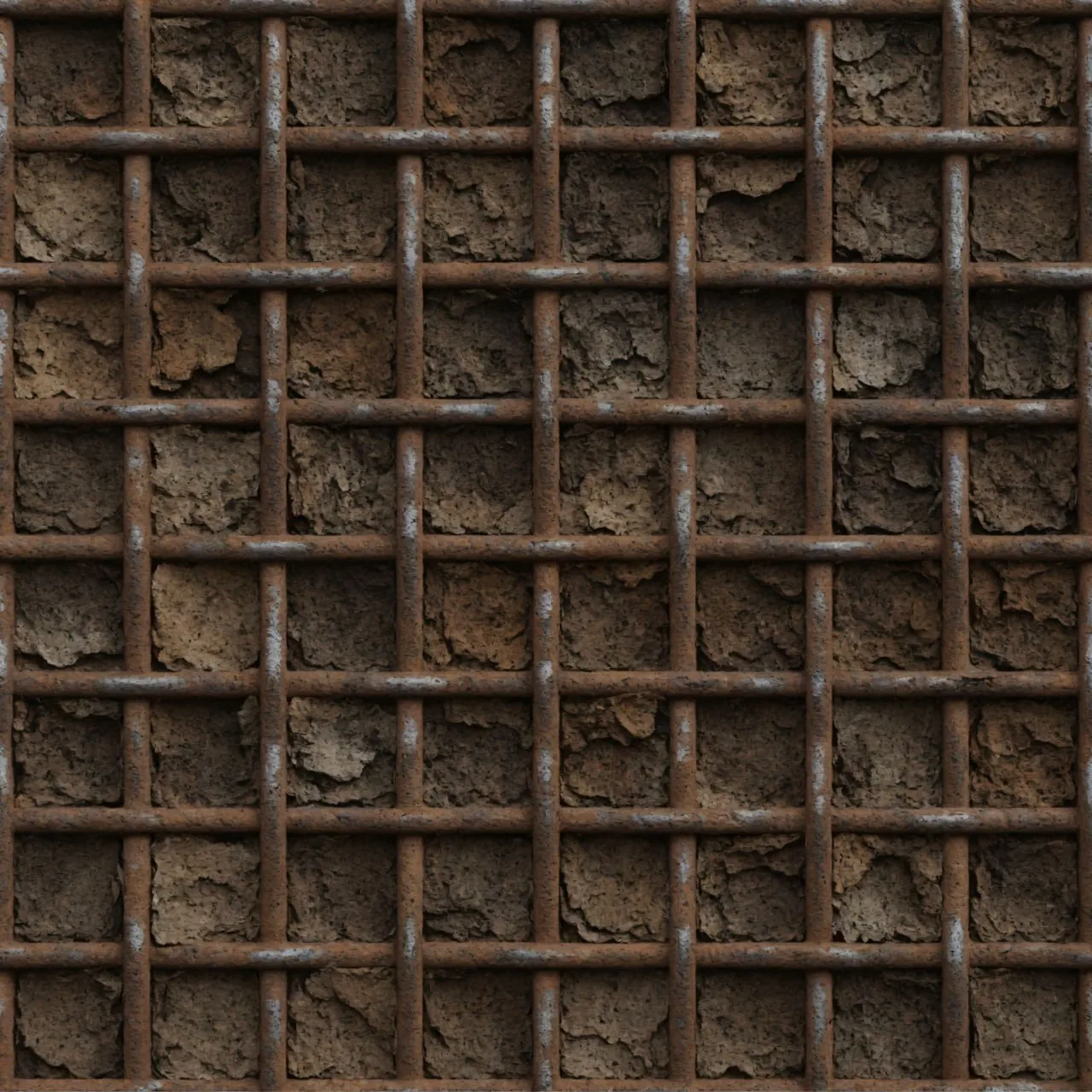 Metal Rust PBR Texture Pack №11  (8K Resolution, tileable) — PBR texture