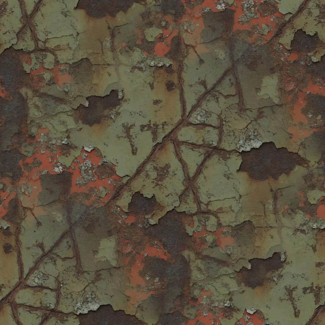 Metal Rust PBR Texture Pack №12  (8K Resolution, tileable) — PBR texture
