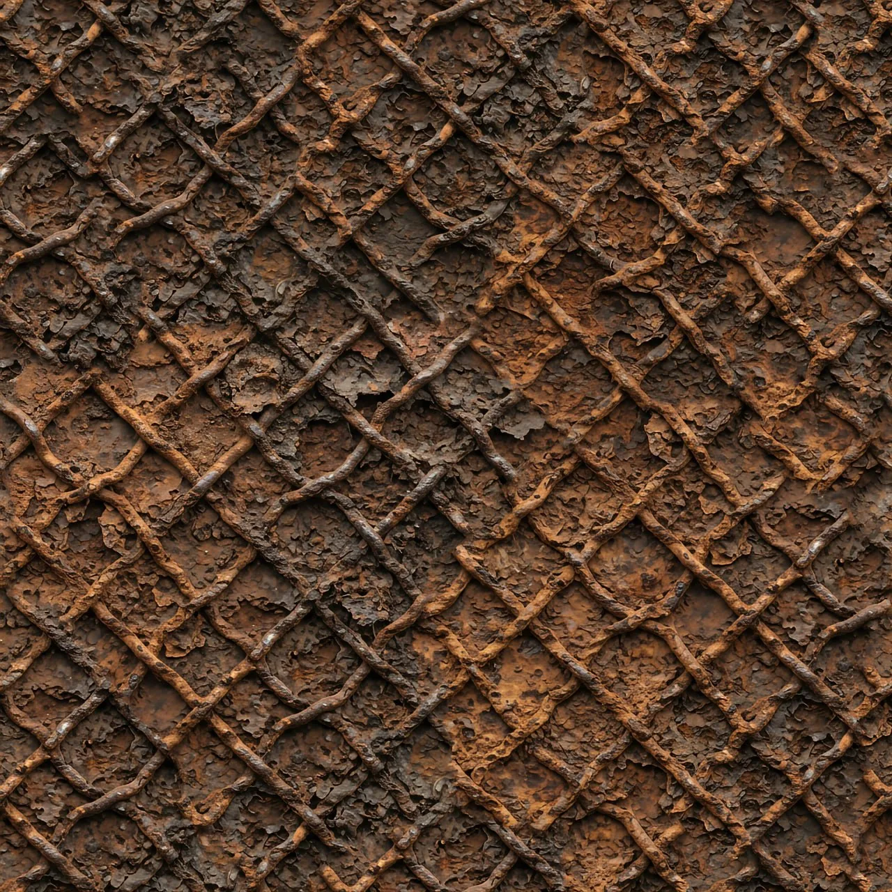 Metal Rust PBR Texture Pack №14  (8K Resolution, tileable) — PBR texture