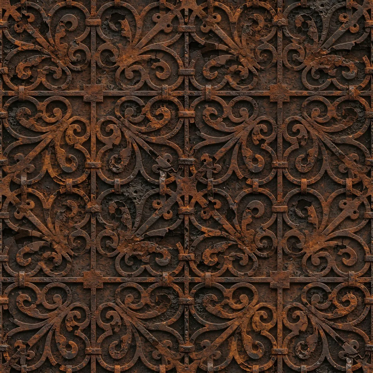 Metal Rust PBR Texture Pack №15  (8K Resolution, tileable) — PBR texture