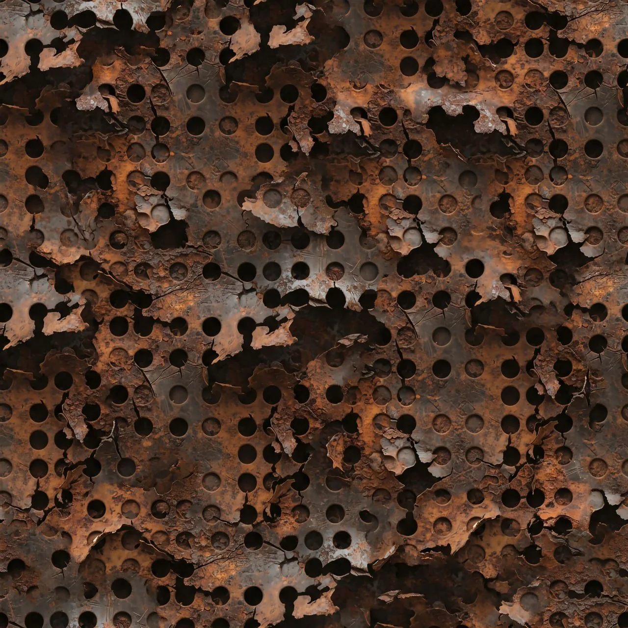 Metal Rust PBR Texture Pack №17  (8K Resolution, tileable) — PBR texture