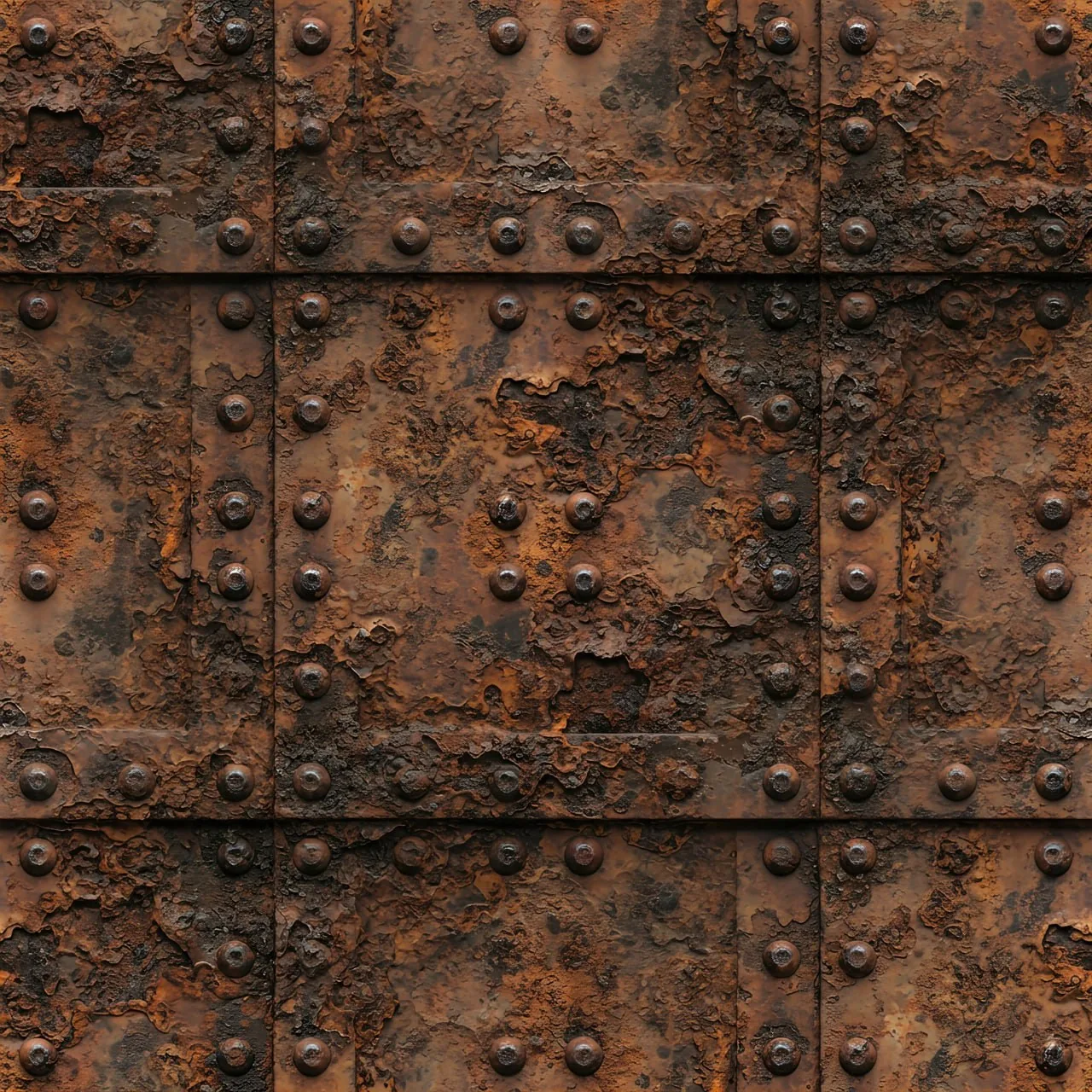 Metal Rust PBR Texture Pack №19  (8K Resolution, tileable) — PBR texture