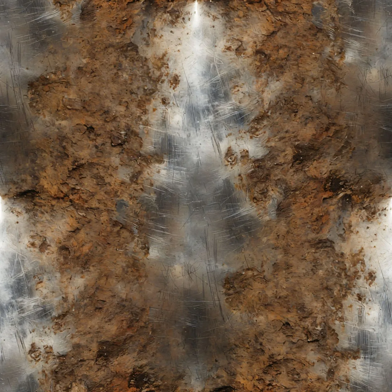 Metal Rust PBR Texture Pack №20  (8K Resolution, tileable) — PBR texture