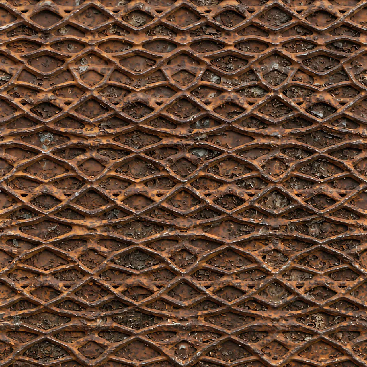 Metal Rust PBR Texture Pack №22  (8K Resolution, tileable) — PBR texture
