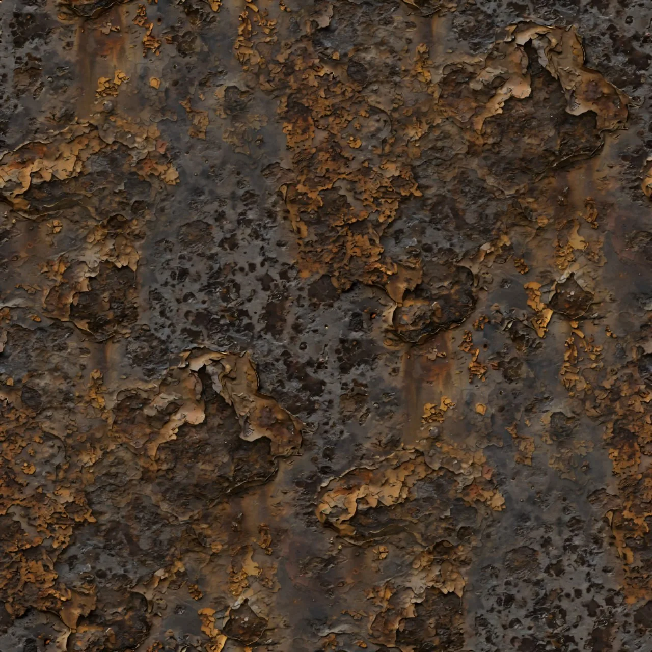 Metal Rust PBR Texture Pack №24  (8K Resolution, tileable) — PBR texture