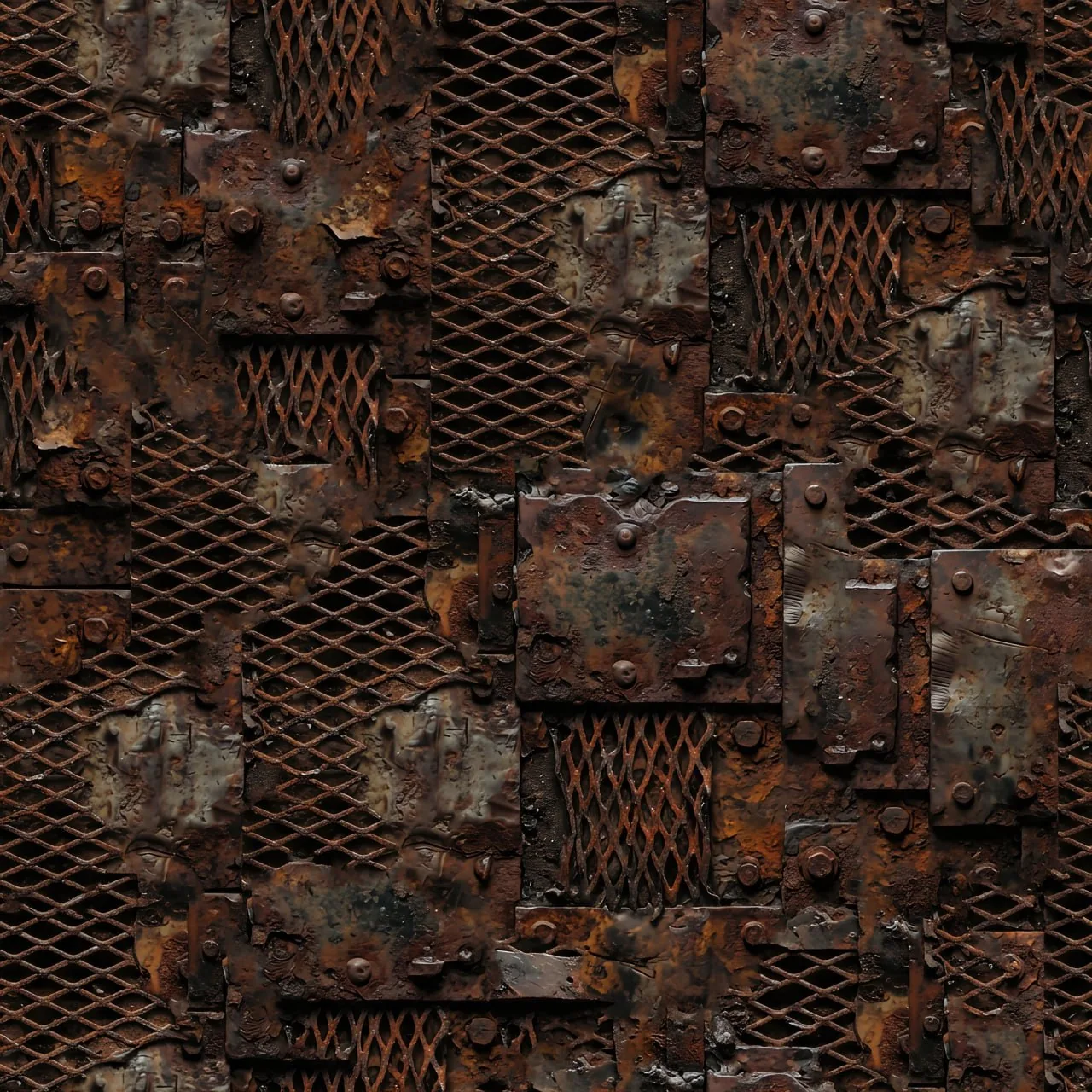 Metal Rust PBR Texture Pack №27  (8K Resolution, tileable) — PBR texture