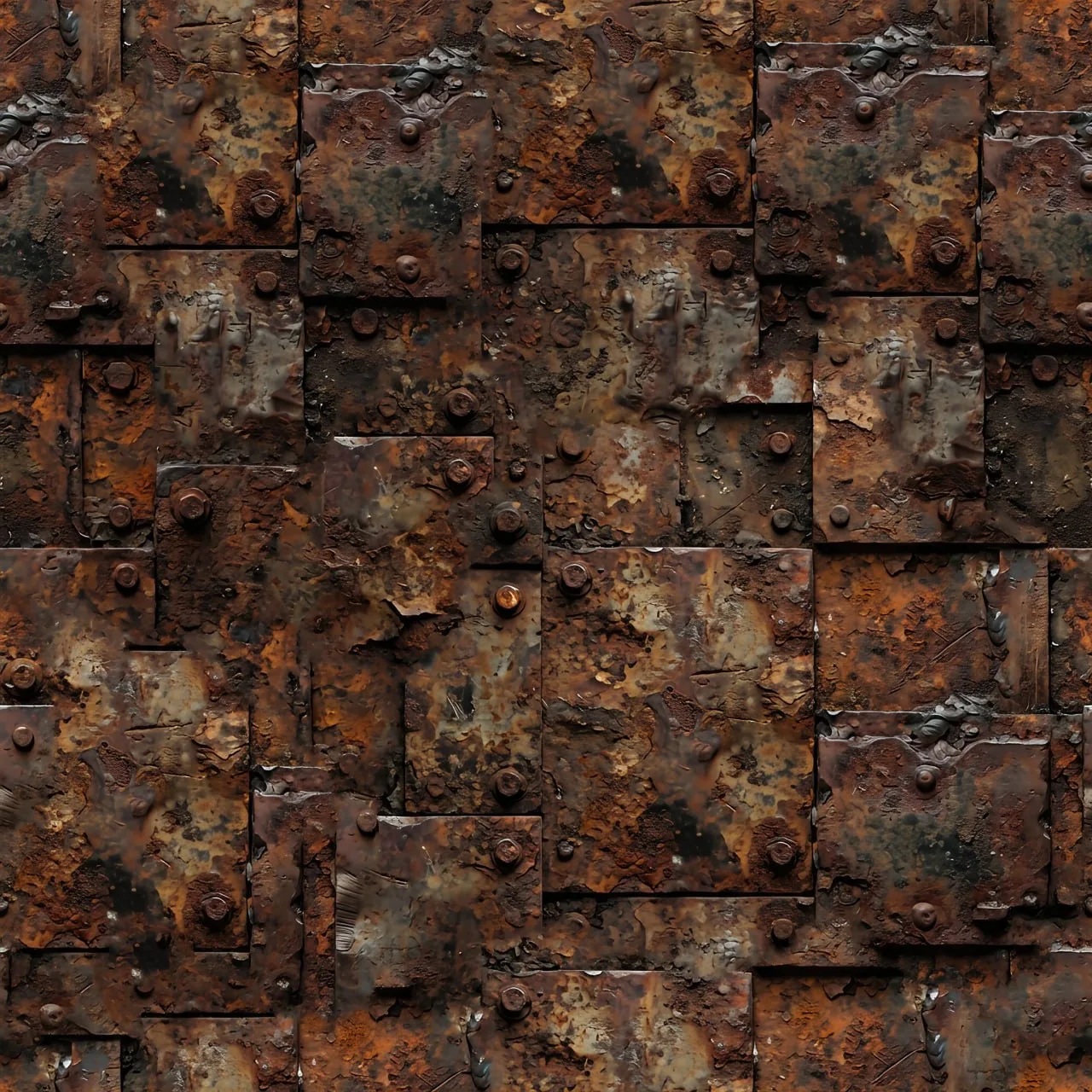 Metal Rust PBR Texture Pack №28  (8K Resolution, tileable) — PBR texture