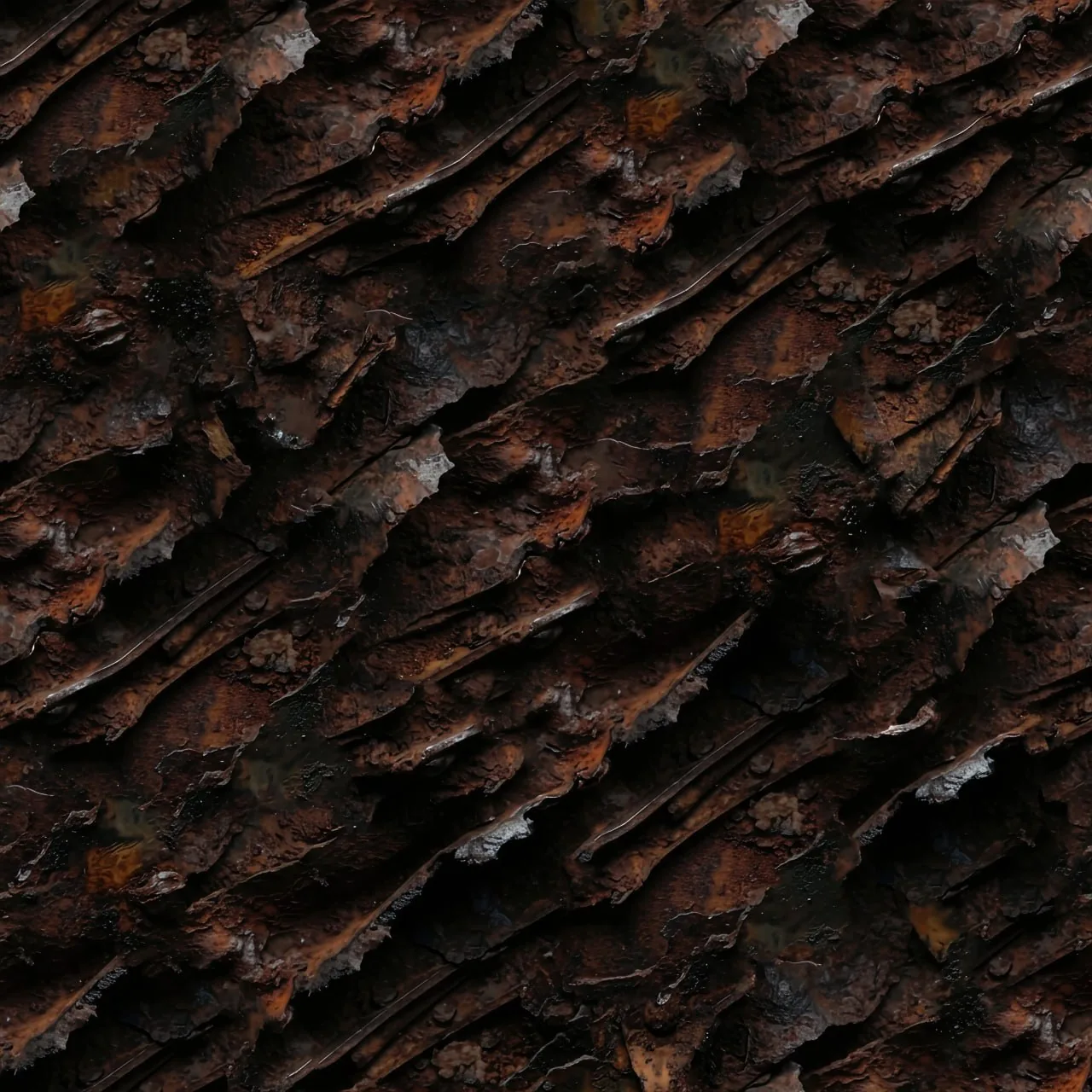 Metal Rust PBR Texture Pack №30  (8K Resolution, tileable) — PBR texture