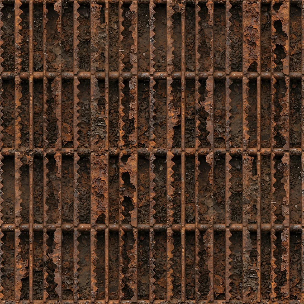 Metal Rust PBR Texture Pack №33  (8K Resolution, tileable) — PBR texture