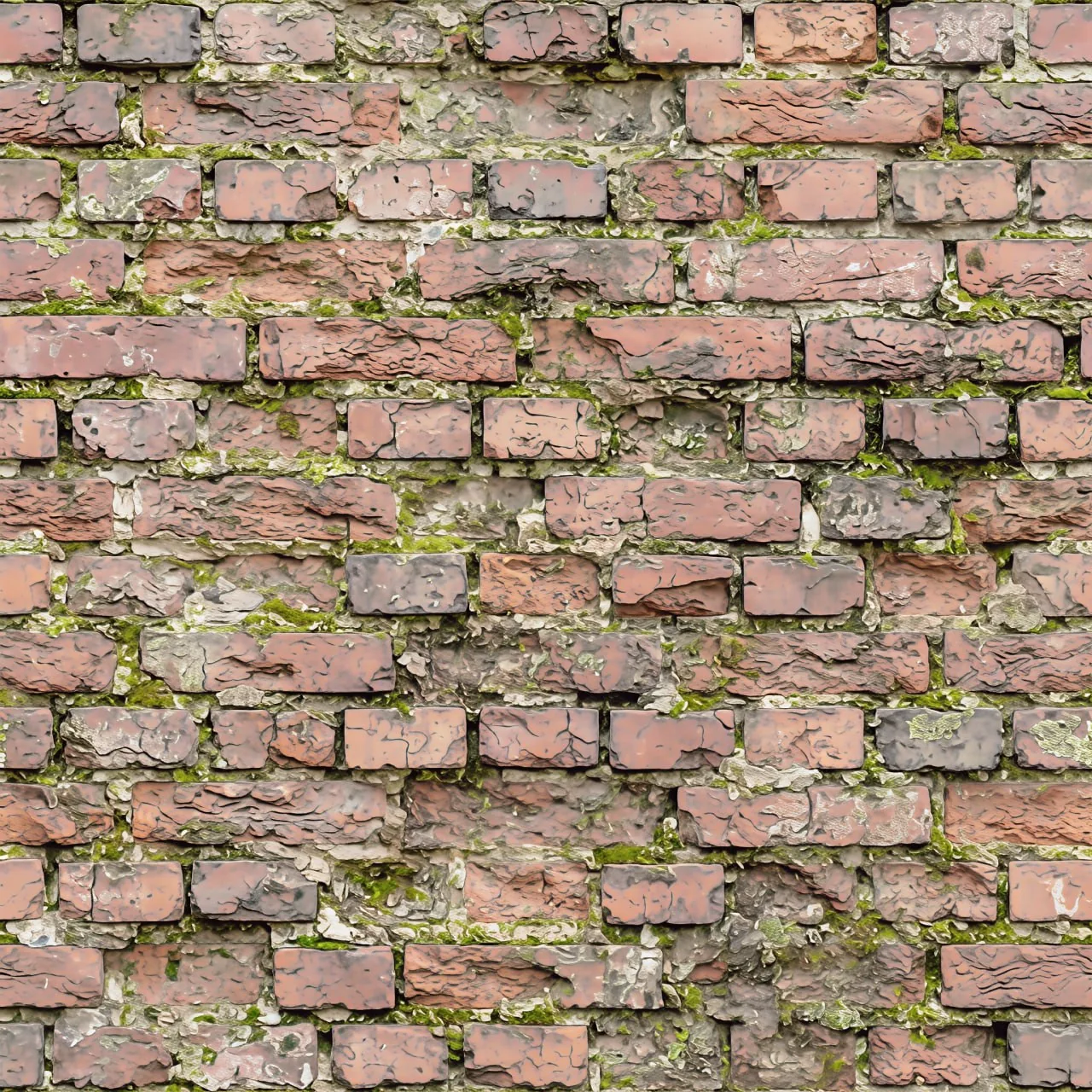 Brick PBR Texture Pack №2  (8K Resolution, tileable) — PBR texture