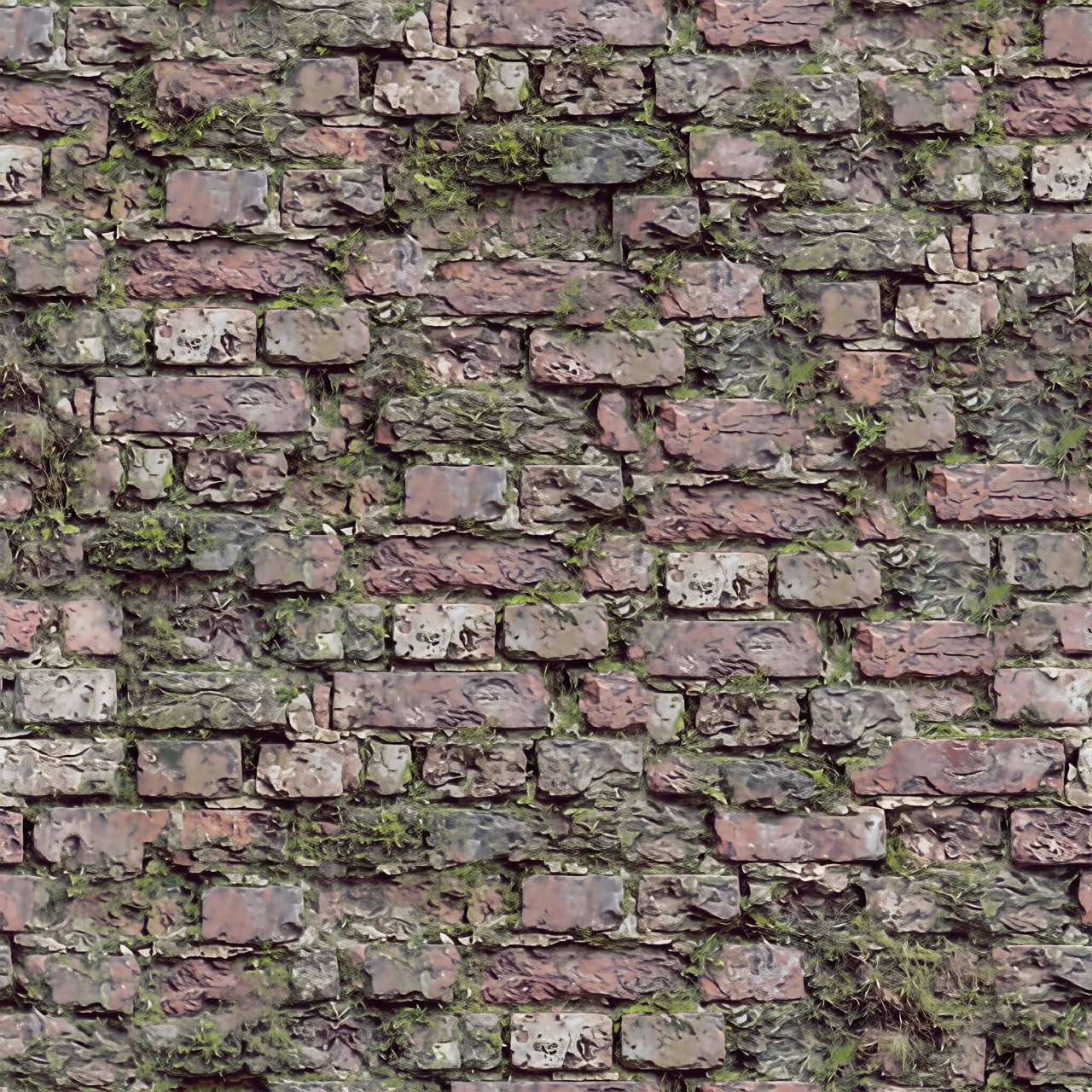Brick PBR Texture Pack №11  (8K Resolution, tileable) — PBR texture