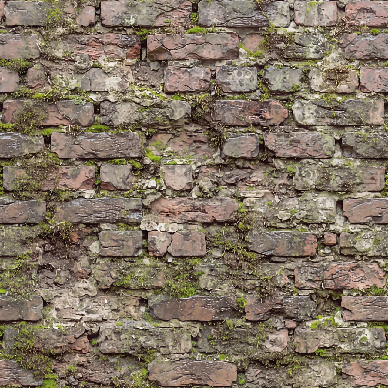 Brick PBR Texture Pack №17  (8K Resolution, tileable) — PBR texture