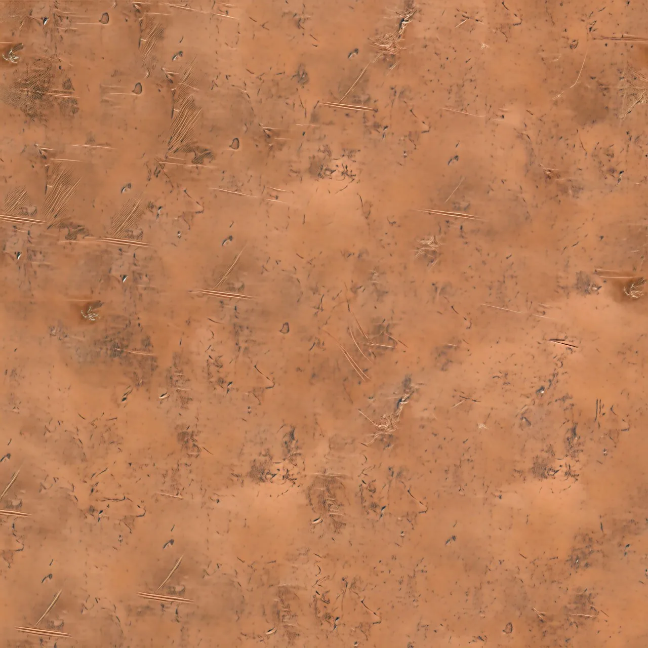 Copper PBR Texture Pack №4  (8K Resolution, tileable) — PBR texture