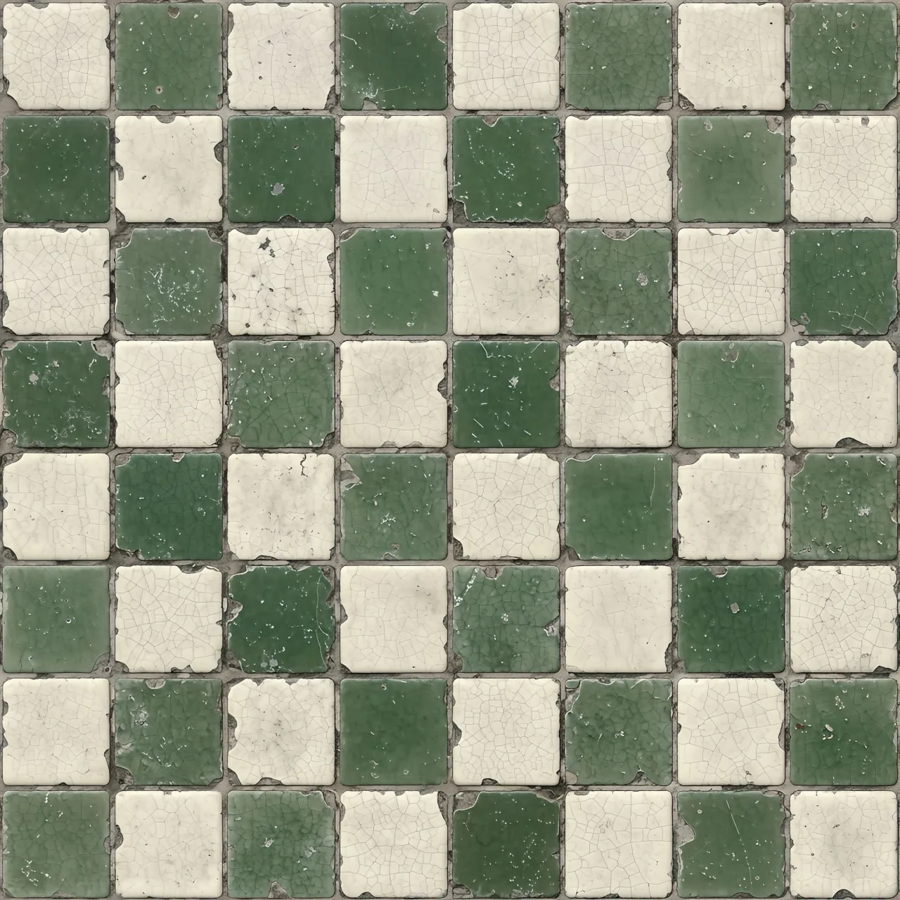 Old Tile PBR Texture Pack №1 (8K Resolution, tileable) — PBR texture