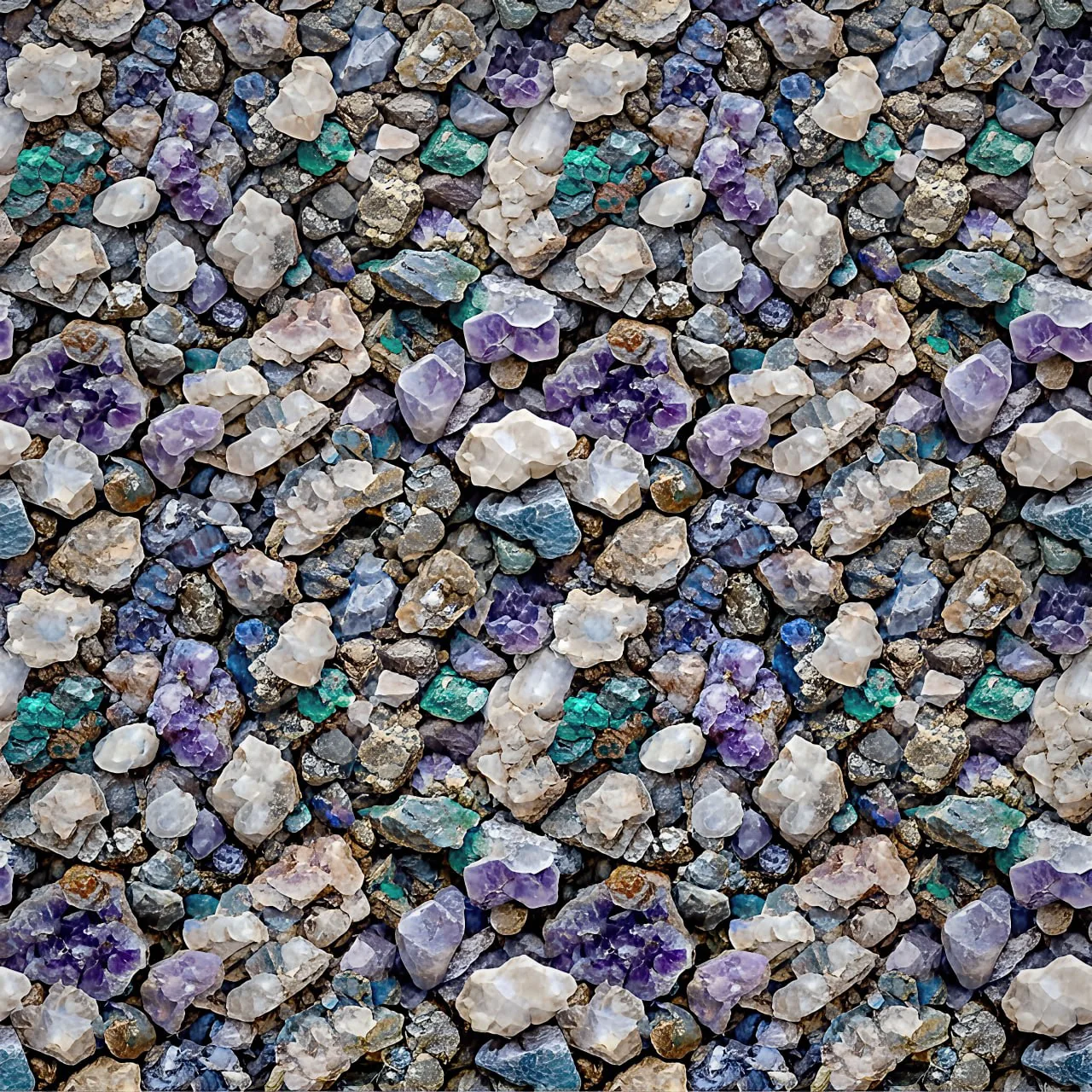 Mineral PBR Texture Pack №1  (8K Resolution, tileable) — PBR texture