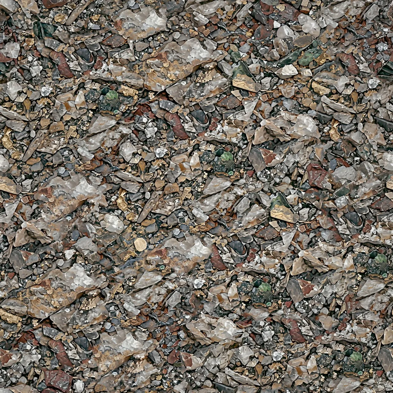 Mineral PBR Texture Pack №2  (8K Resolution, tileable) — PBR texture