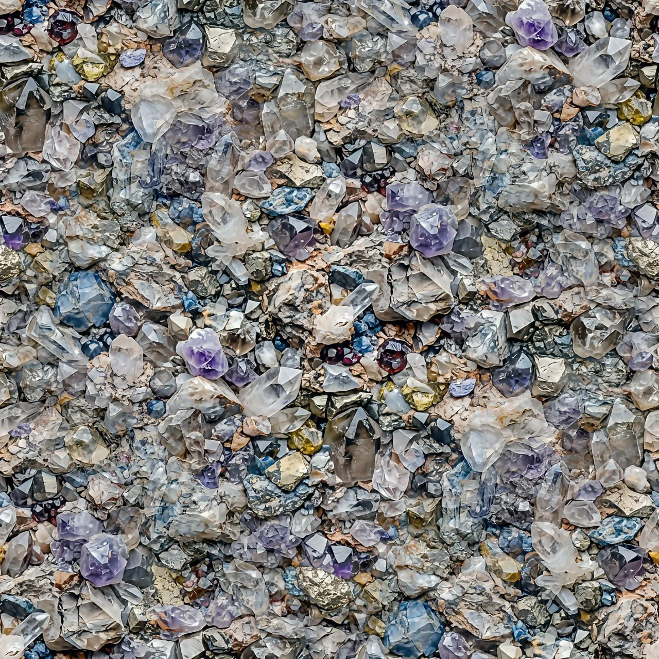 Mineral PBR Texture Pack №4  (8K Resolution, tileable) — PBR texture
