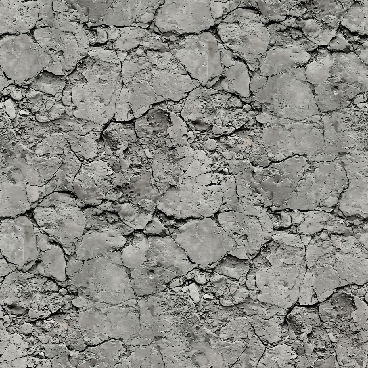 Concrete PBR Texture Pack №4 (8K Resolution, tileable) — PBR texture
