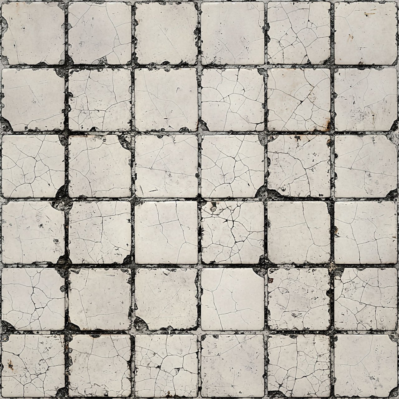 Old Tile PBR Texture Pack №4 (8K Resolution, tileable) — PBR texture