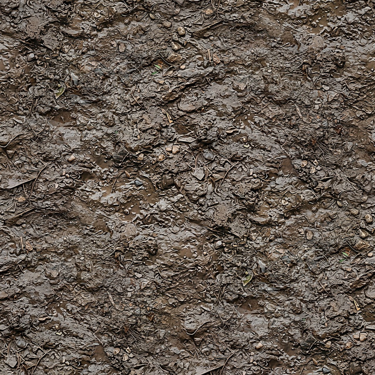 Mud PBR Texture Pack #1 (8K Resolution, tileable) — PBR texture