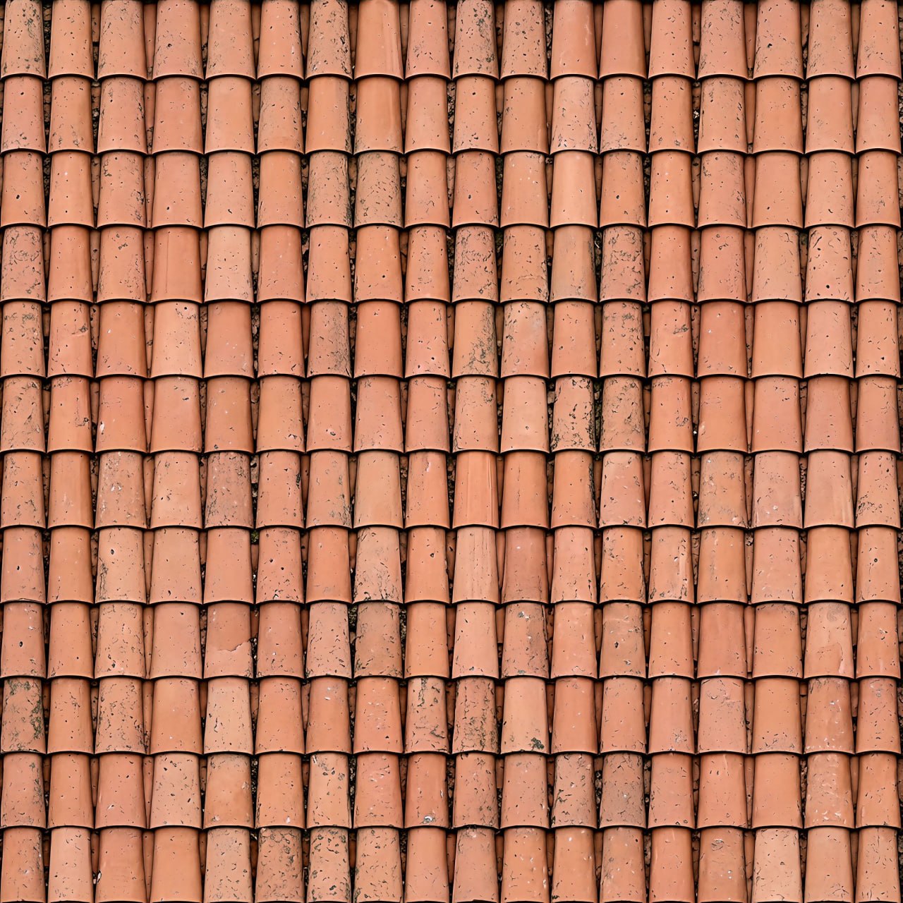 Roof Tiles PBR Texture Pack №1 (8K Resolution, tileable) — PBR texture